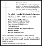 eine Anzeige